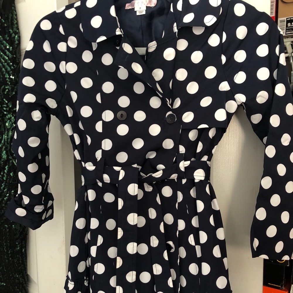 Girl’s Biscotti Trench Coat